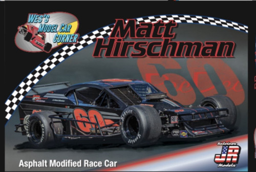 Wes's Model Car 10060PD Matt Hirschman PeeDee Motorsports Modified #60 Wes's Model Car 10060PD Matt Hirschman PeeDee Motorsports Modified #60