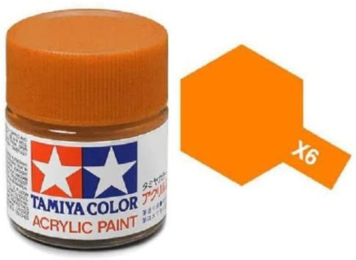 Tamiya 81506 Mini Acrylic X-6 Orange/10ml