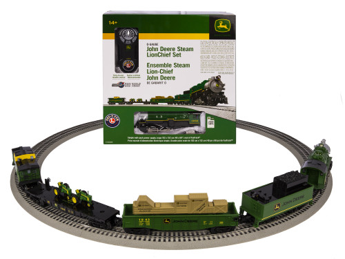 Lionel 6-83286 O Gauge John Deere Steam Lionchief Train Set