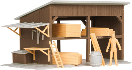 Lionel 6-81629 O Gauge Lumber Shed Kit