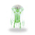 Hexbug Aquabot Jellyfish - Lighted - Green