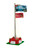 Lionel 2129220 O Gauge Christmas Joy Flagpole