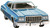 Revell 854412 76 Gran Ford Torino - Skill 4