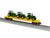 Lionel 2028380 O Gauge John Deere Flatcar w/(3) Tractors