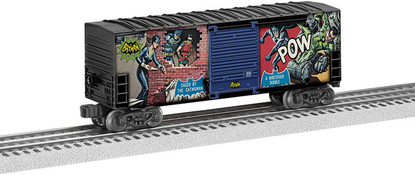 Lionel 2028290 O Gauge Batman Hi-Cube Boxcar
