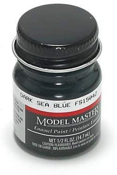 Testors 1717 Dark Sea Blue FS15042 - 1/2 oz