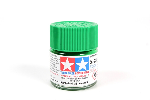 Tamiya 81528 Mini Acrylic X-28 Park Green - 10ml