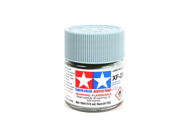 Tamiya 81723 Mini Acrylic XF-23 Light Blue - 10ml