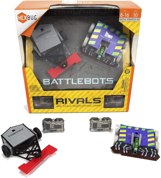 Hexbug BattleBots Rivals 1.0 Twin-Pack - Witch Doctor vs.Tombstone