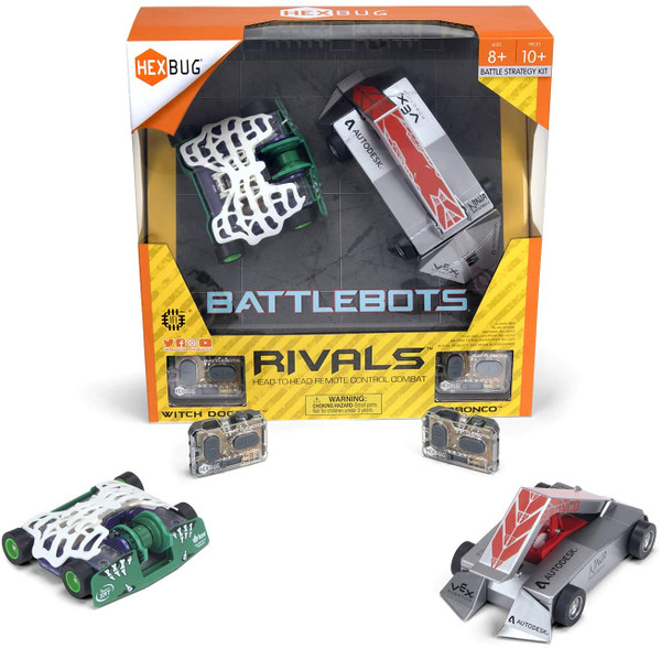 Hexbug BattleBots Rivals 3.0 Twin-Pack - Bronco vs. Witch Doctor