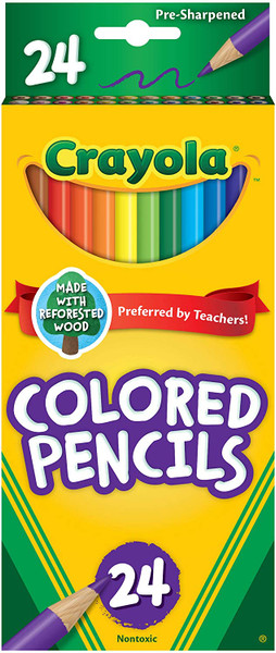 Crayola 24 ct. Colored Pencils, Long
