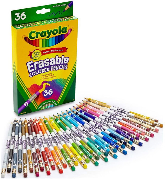 Crayola 36 ct. Erasable Colored Pencils