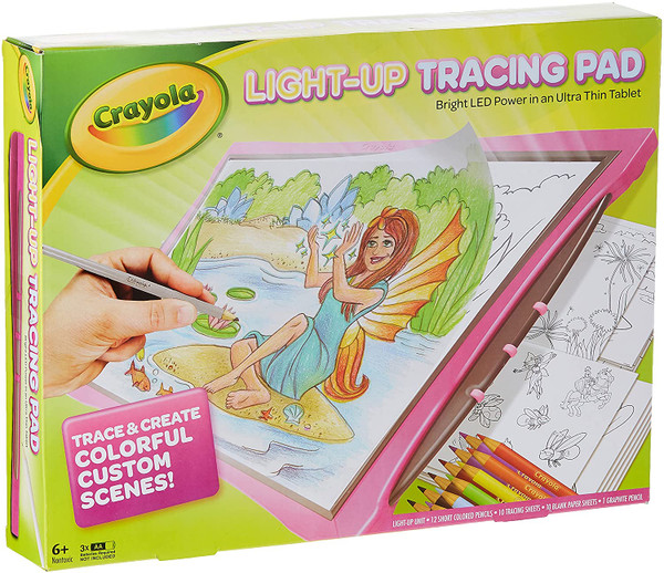 Crayola Light-up Tracing Pad - Pink