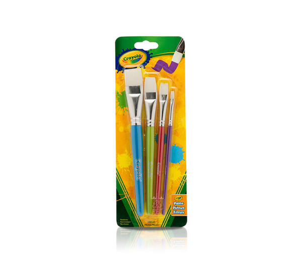 Crayola Flat Brush Set