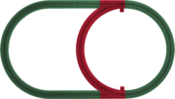 Lionel 6-49890 S Gauge American Flyer FasTrack Inner Passing Loop Track Pack
