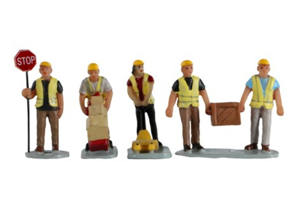 Lionel 6-82872 O Gauge Loader/Unloader Workers Figures - 4 Piece