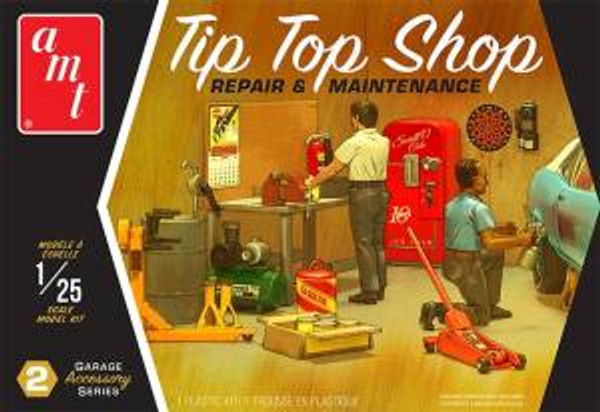 AMT 1016 Garage Accessory Set #2 Tip Top Shop 2T - Skill 2 9/23