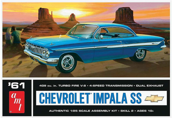AMT 1013 1961 Chevy Impala SS