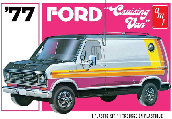 AMT 1108 1977 Ford Cruising Van 2T - Skill 2