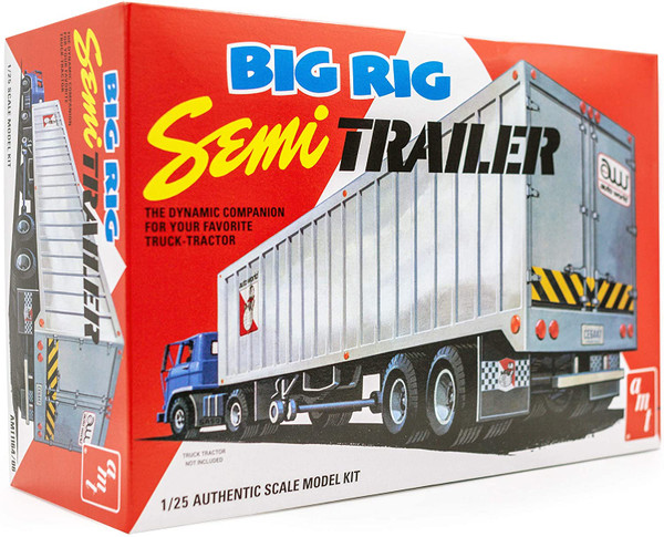 AMT 1164 Big Rig Semi Trailer - Skill 3