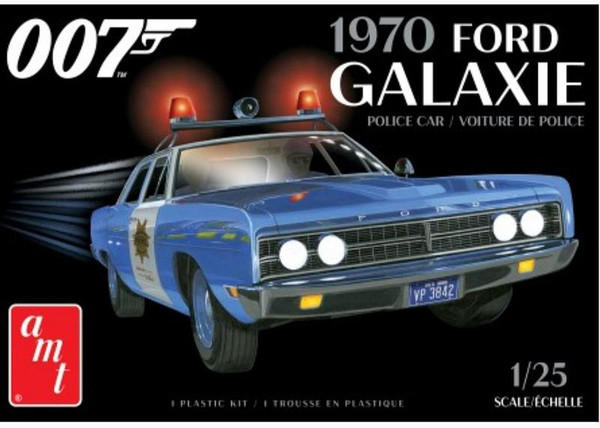 AMT 1172 1970 Ford Galaxie Police Car 2T - Skill 2