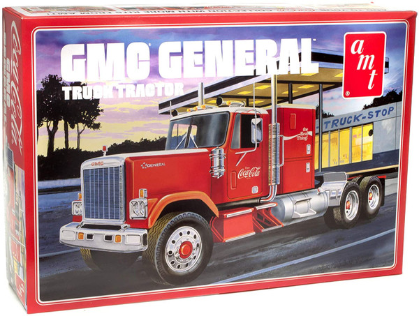 AMT 1179 1976 GMC General Semi Tractor (Coca-Cola) - Skill 3