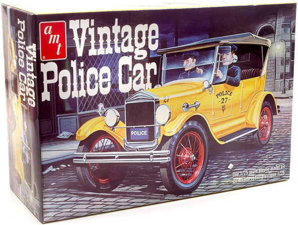 AMT 1182 1927 Ford T Vintage Police Car - Skill 2