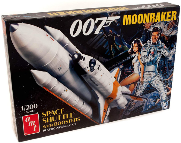 AMT 1208 Moonraker Shuttle with Boosters - James Bond - Skill 3