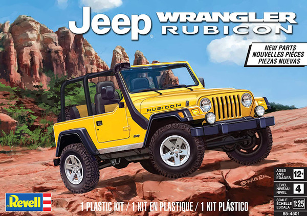 Revell 854501 Jeep Wrangler Rubicon Special Edition - Skill 4