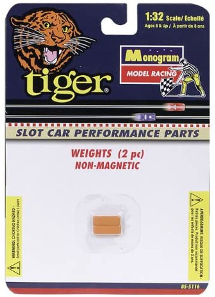 Revell 855116 1/32 SLOT Weights Non-Magnetic - 2 Pack