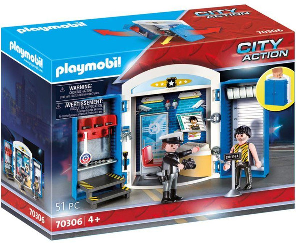 Playmobil 70306 Police Station 51 Piece Playset