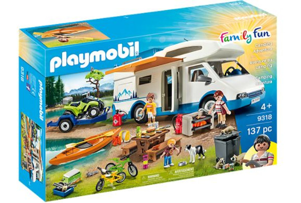 Playmobil 09318 Camping Adventure 137 Piece Super Set