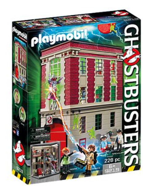 Playmobil 09219 Ghostbusters Firehouse