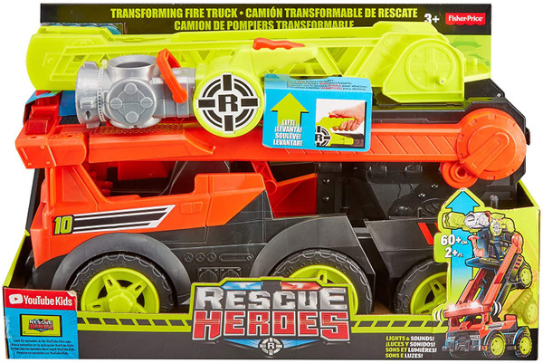 Fisher-Price Rescue Heroes Transforming Firetruck