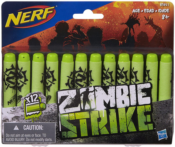 Hasbro 35992 Nerf Boys Zombie Strike Deco Dart Refill (12-Pack)