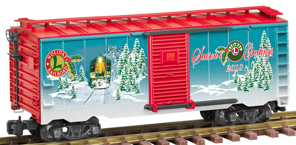 Lionel 8-87034 G Large Scale 2010 Holiday Boxcar