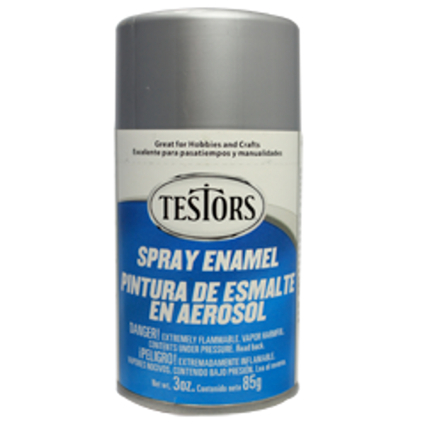 Testors 1290 Chrome Spray Enamel - 3oz