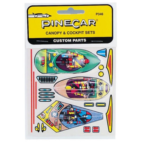 PineCar 346 Canopy Set Custom Parts