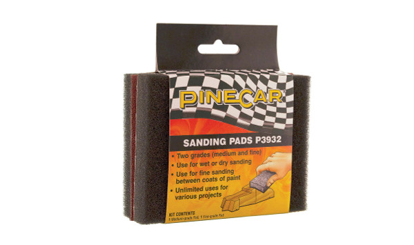 PineCar 3932 Sanding Tools