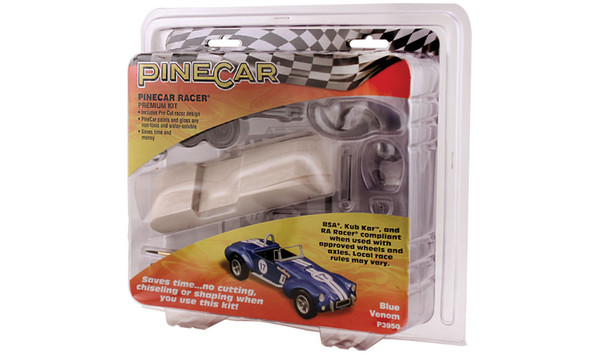 PineCar 3950 Blue Venom Premium Racer Kit