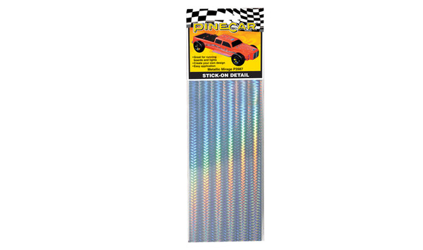 PineCar 3987 Metallic Mirage Stick-on Decals