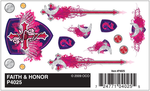PineCar 4025 Faith & Honor Dry Transfer
