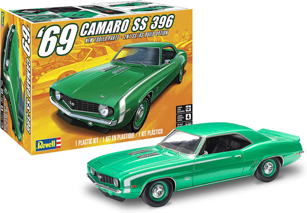 Revell 854525 69 Camaro Ss 396 2n1 Skill 4