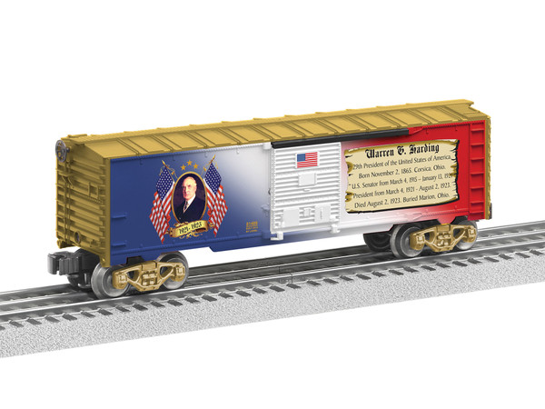 Lionel 6-81489 O Gauge USA Warren G. Harding Presidents Boxcar