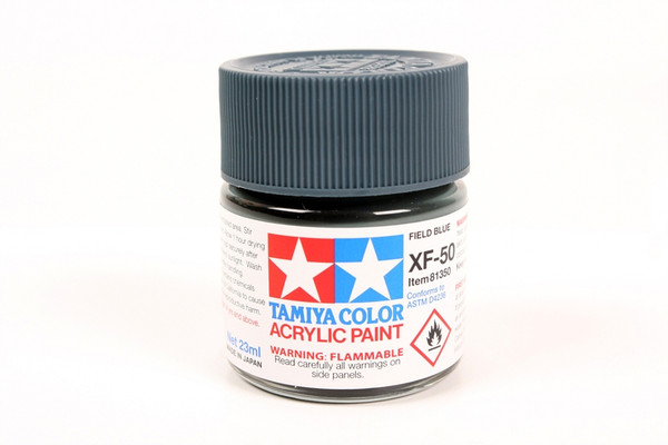 Tamiya 81350 Large Acrylic XF-50 Field Blue - 23ml