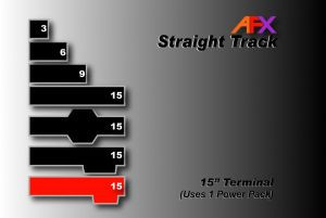 AFX 8627 15” Terminal Track