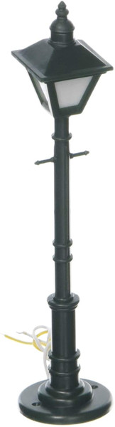 MPW 6079 O Gauge Square Frosted Lamp Post/grn