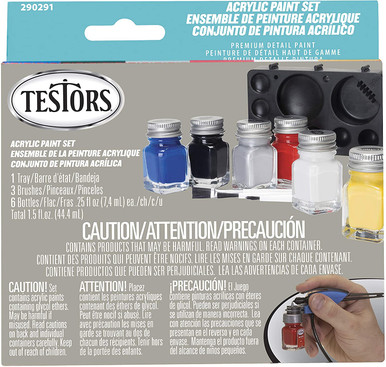 Testors 342302 Model Master Acrylic Paint Sets - Military Figure