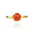 Dosha Ring - Gold - Carnelian
