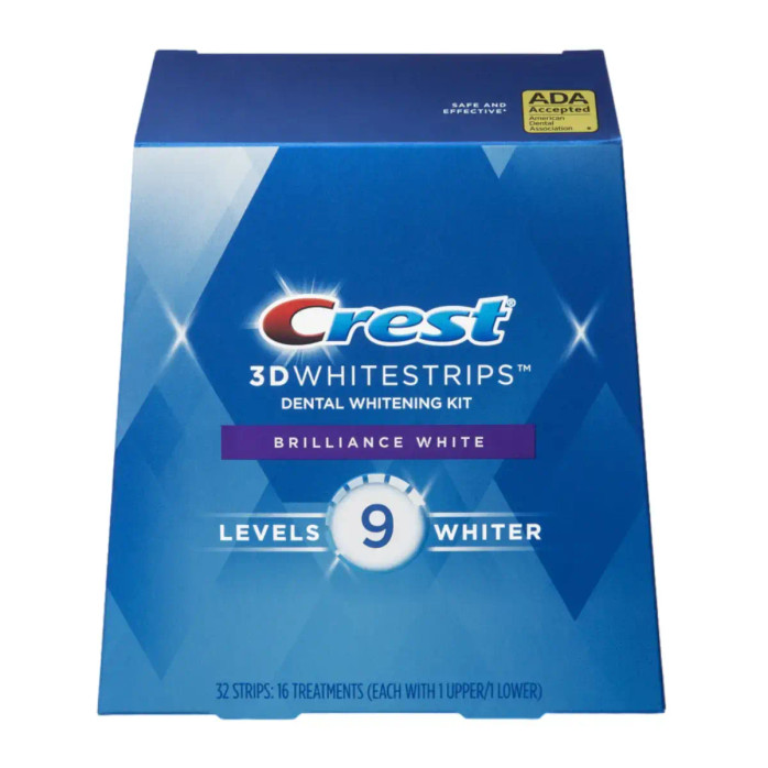 Bleekstrips Crest Brilliance White 9 Levels Whiter Whitestrips